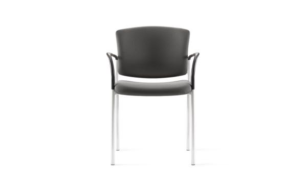 Staxx Chair Upholstered Grey