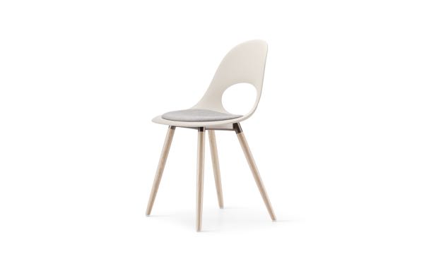 Say O Chair White Seat Pad Front 3 4