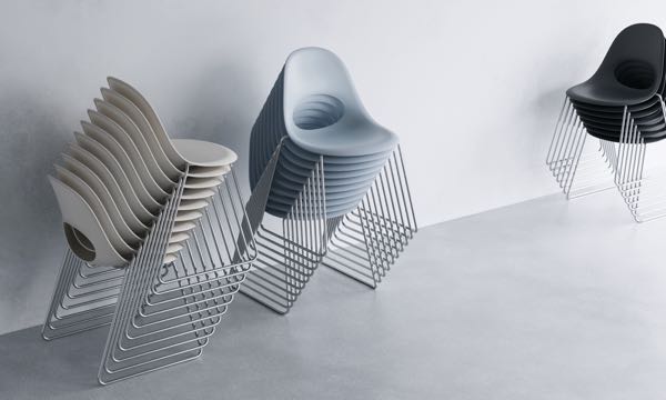Say O Chair Stacking Sled Multi