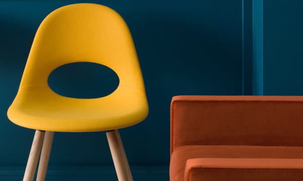 Say O Chair Yellow Lore Chair Orange