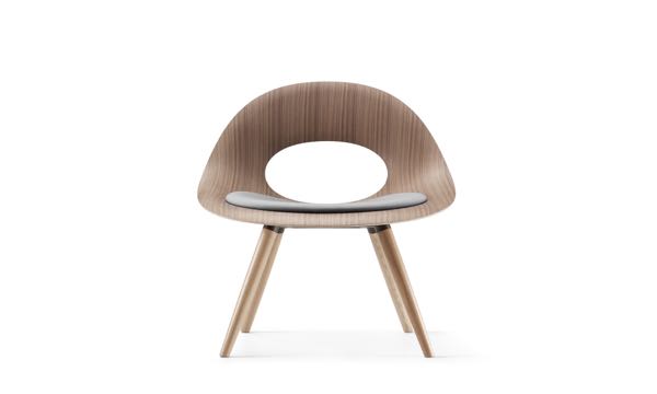Say O Lounge Walnut Seat Pad Front