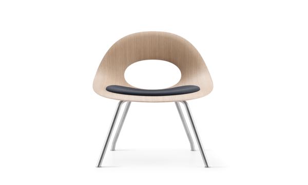 Say O Lounge Oak Seat Pad Metal Front