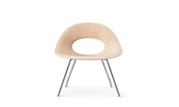 Say O Lounge Birch Metal Front