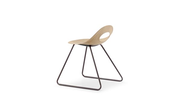 Say O Stool Sled Wood Seat Pad 18 Back 3 4