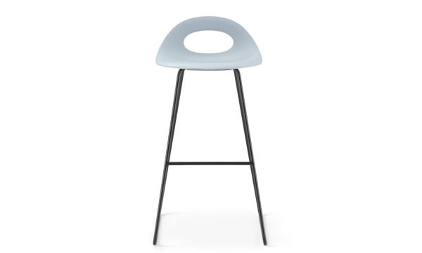 Say O Stool Sled Poly Blue 30 Front