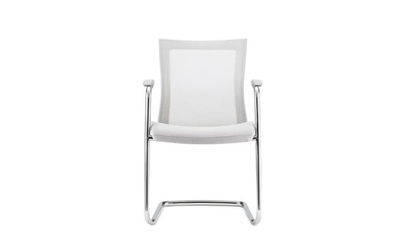 Portrait Guest Sled Knit White Front