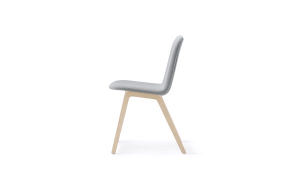 Mojo Chair Grey Natural Leg Side