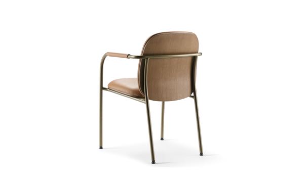 Meets Chair Pecan Back 3 4