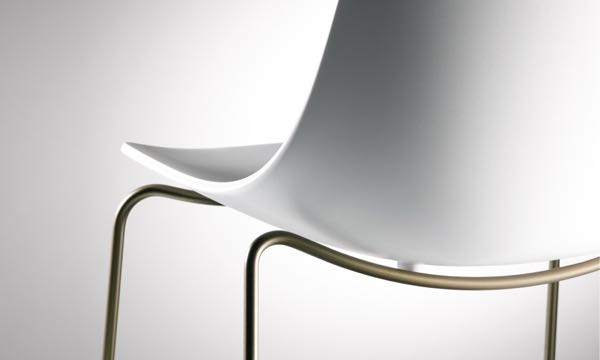Jump Chair Bronze Leg Detail