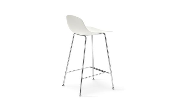 Jump Stool White 24 Back 3 4