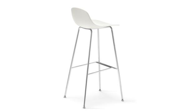 Jump Stool White 30 Back 3 4