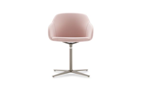 Martini Chair Flat Pink Front