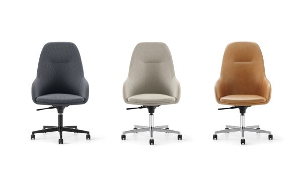 Martini Swivel High Back Group of Three