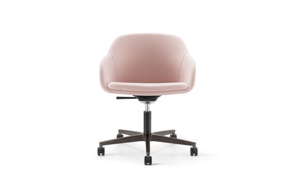 Martini Swivel Pink Front