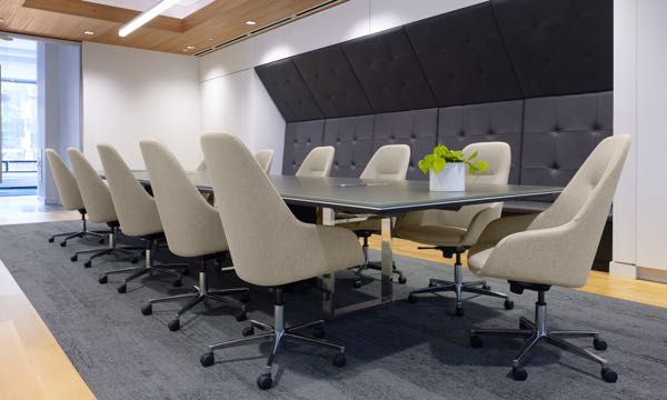 Martini Swivel High Back Tan Conference Room
