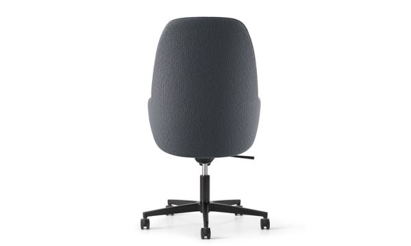 Martini Swivel High Back Dark Grey Back