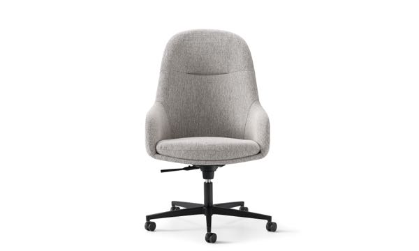 Martini Plus Swivel High Back Grey Front