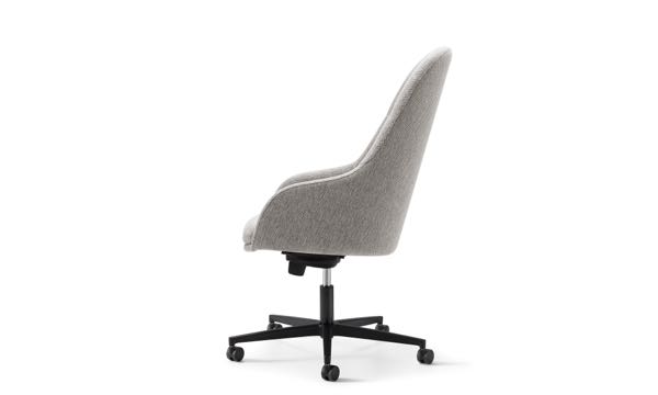 Martini Plus Swivel High Back Grey Side