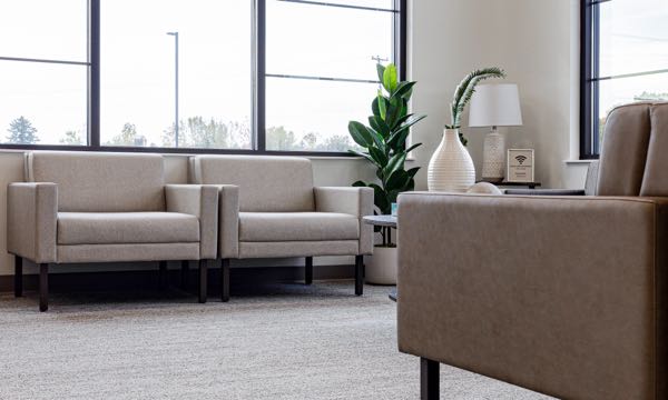 Lore Lounge Arm Chair Waiting Room