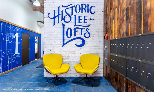 Beyond Swivel Yellow Historic Lee Lofts
