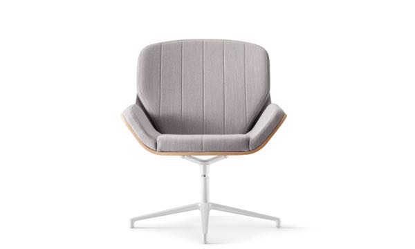 Beyond Swivel Grey White Leg Front