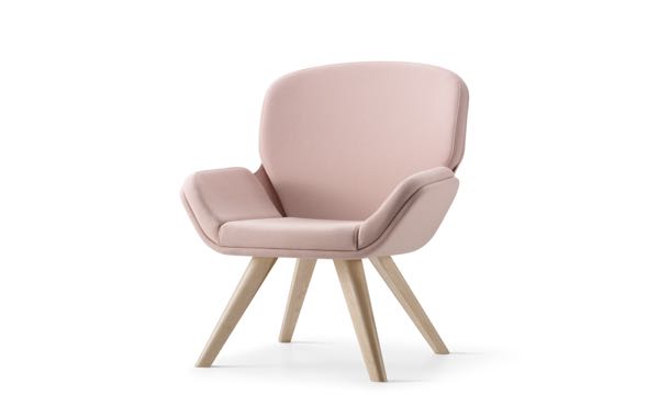 Beyond Lounge Pink Front 3 4
