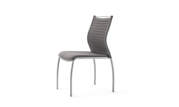 Purl Guest Armless Grey Front 3 4