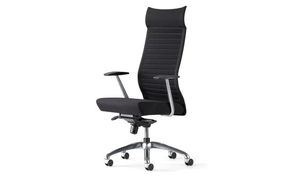 Purl Swivel Arm Black Front 3 4