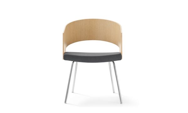 Botte Chair Wood Seat Pad Front