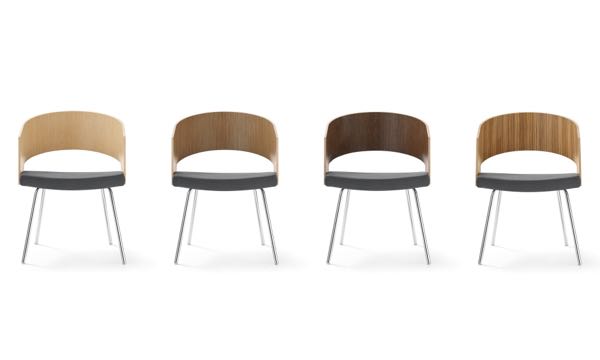 Botte Chair Wood Finishes