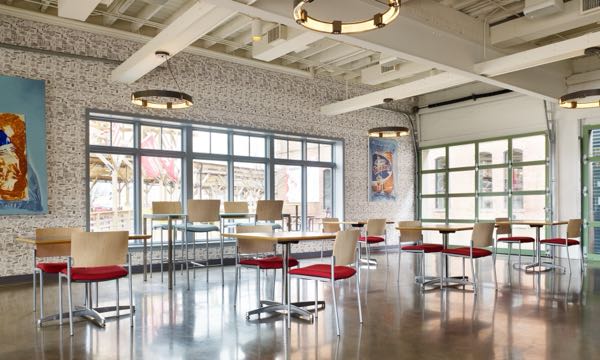Cache Chair and Stools in Cafe