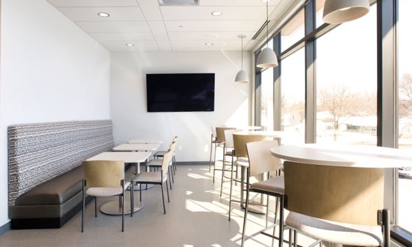 Cache Cafe Seating Natural Light