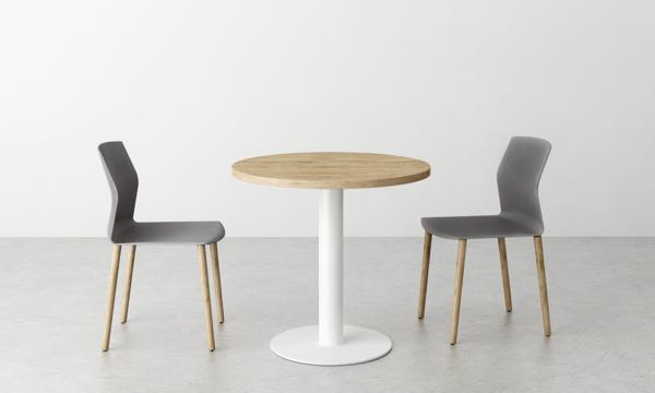 Celebrate Wood Legs with Wood Table