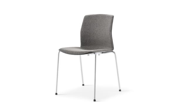 Celebrate Upholstered No Arms Soft Chrome 34