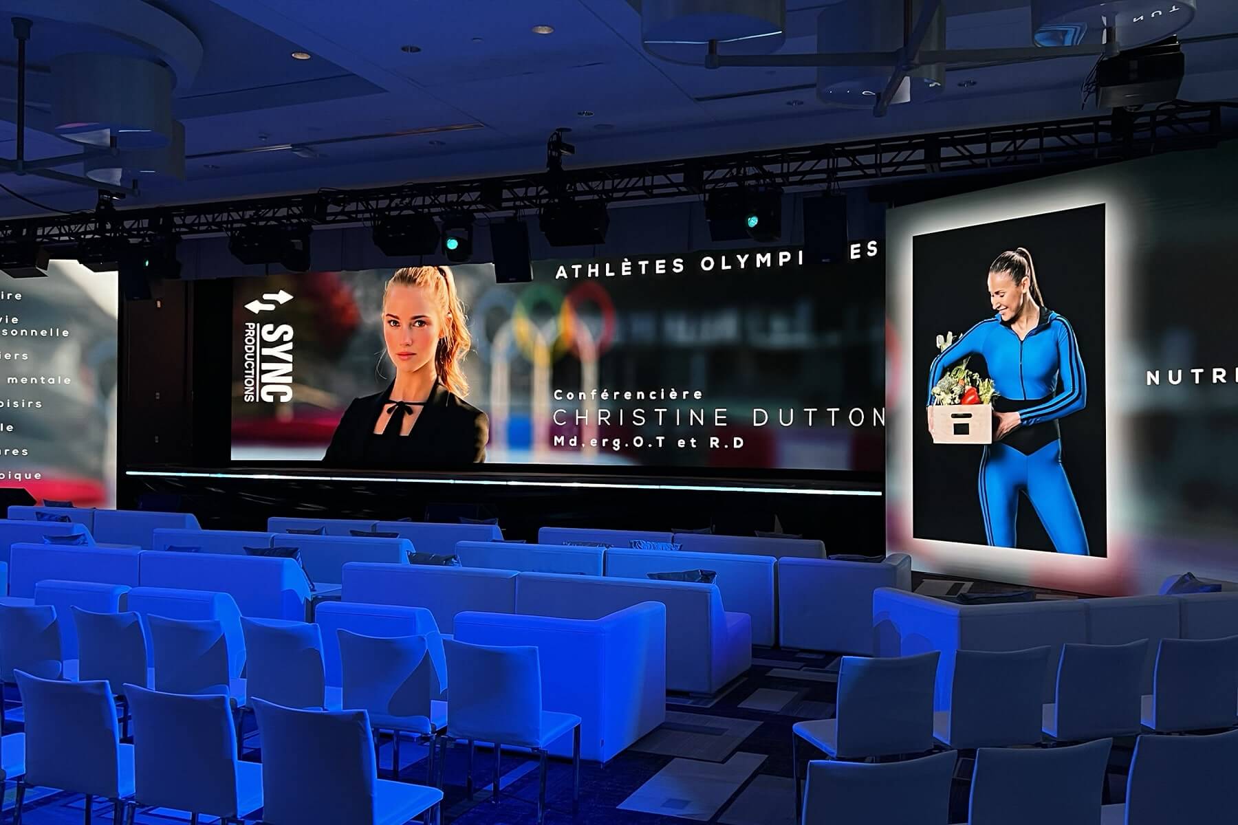 Corporate events audiovisual partner