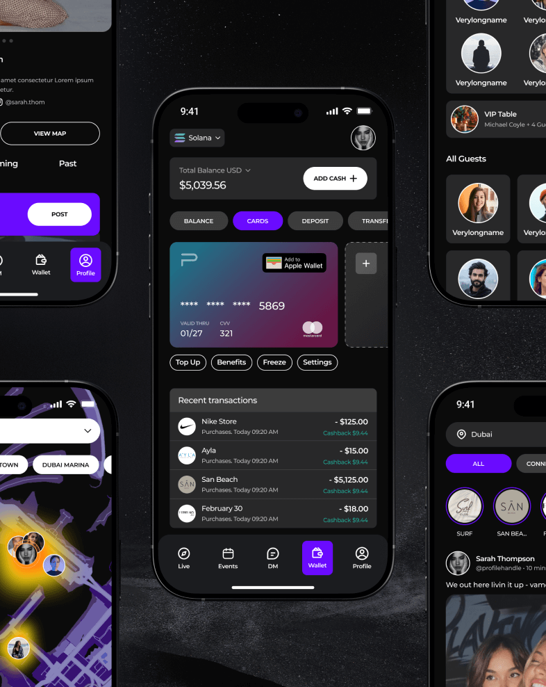 Portl Web3 – Innovative web design for a decentralized platform, featuring futuristic graphics and interactive elements.
