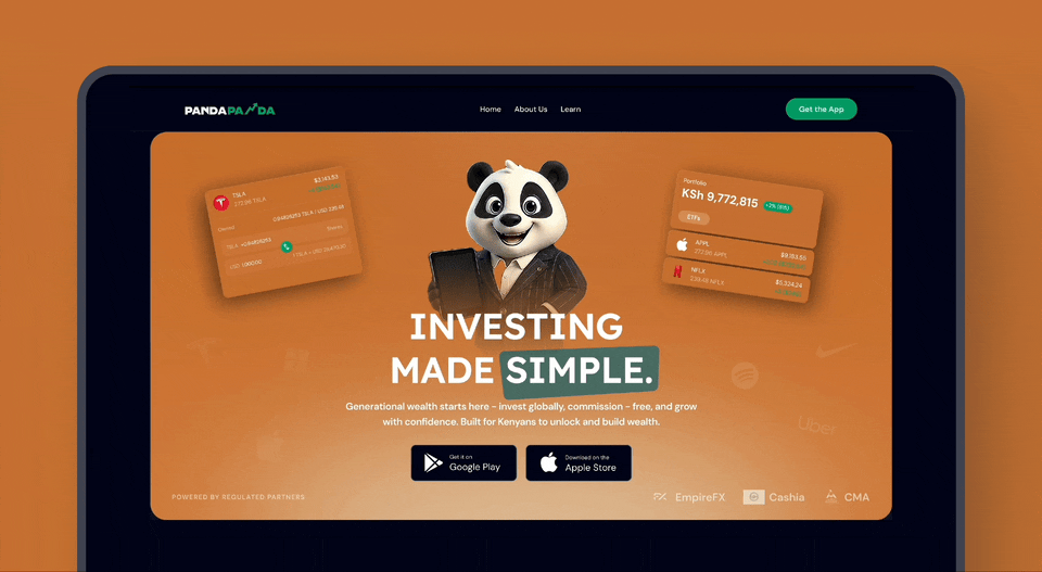PandaPanda - investment app