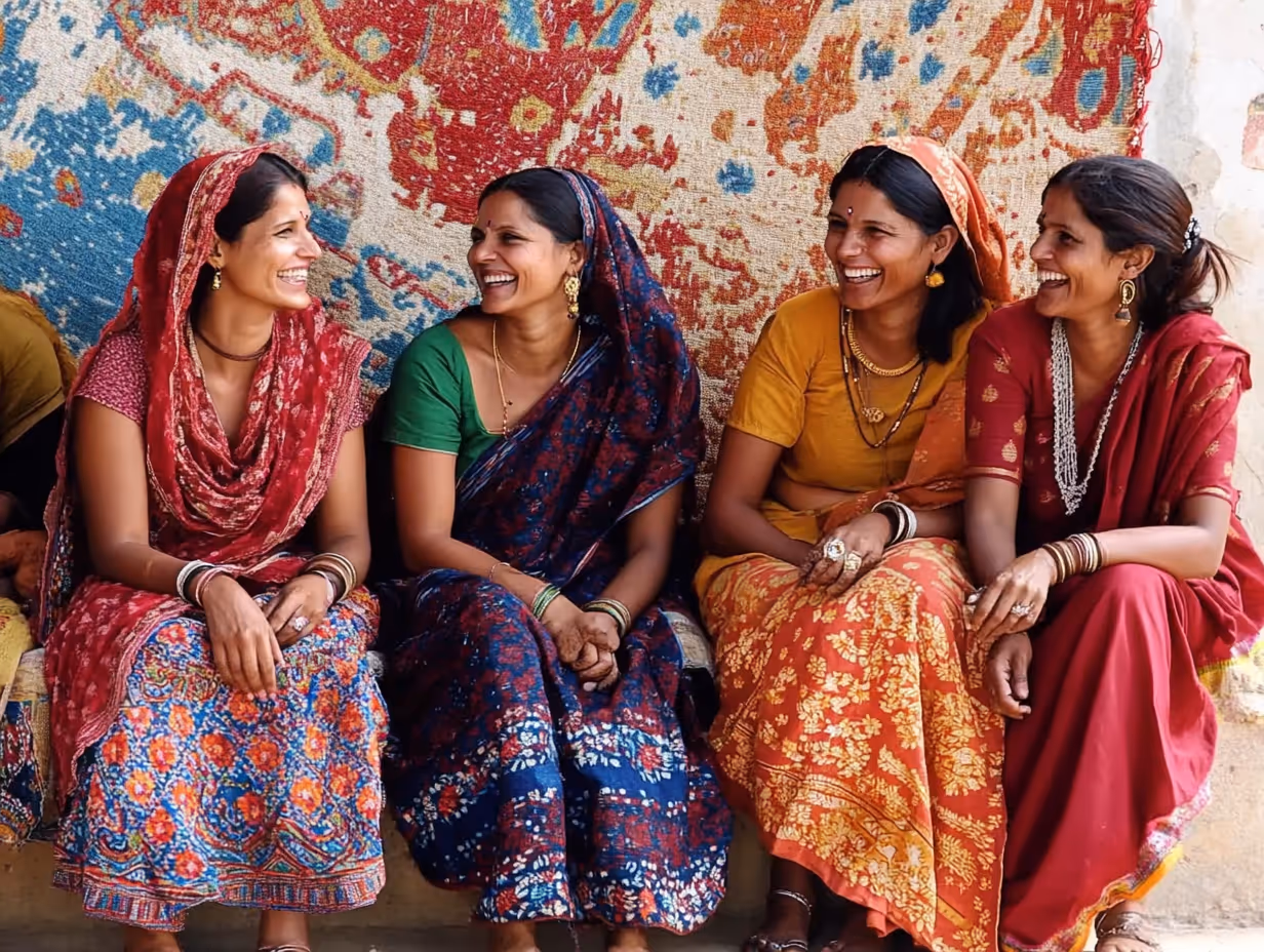 4 womens smile