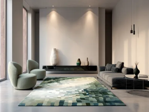  Minimalist spacious living.