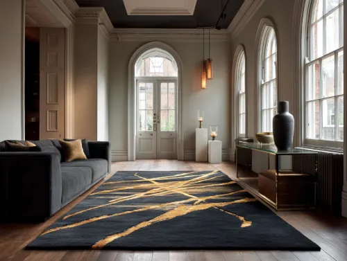  Sophisticated living room.