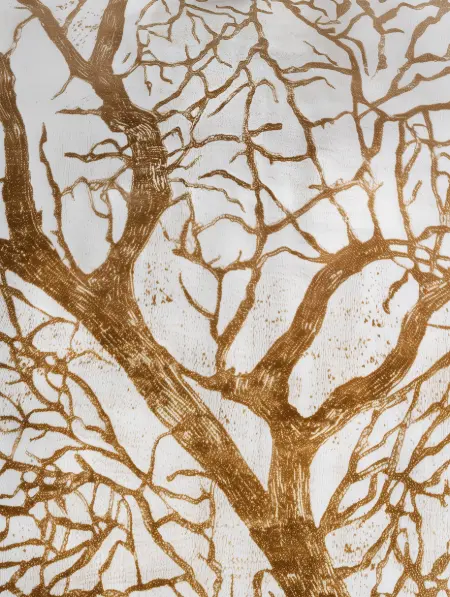  Tree branch pattern rug