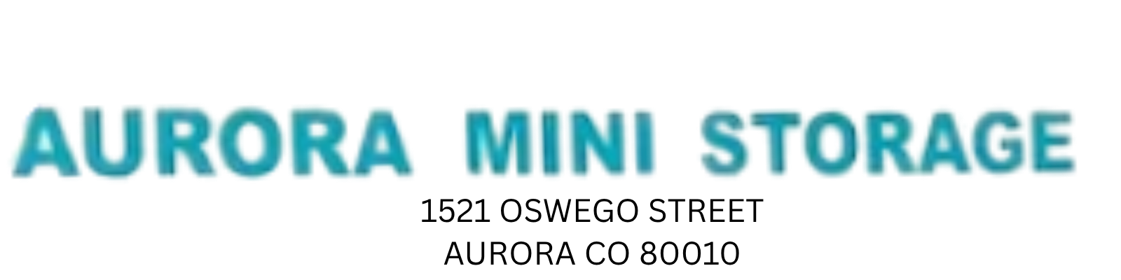 Sponsor: Aurora Mini Storage
