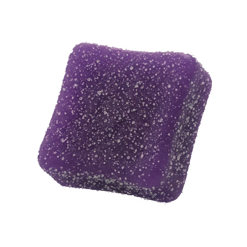 a purple gummy
