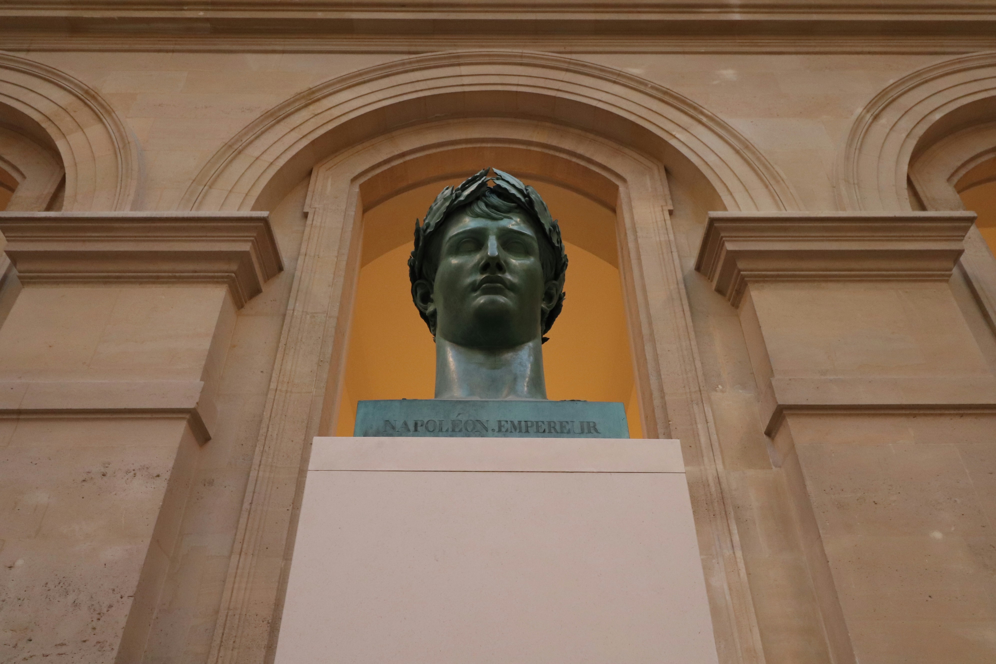 Greek marble bust