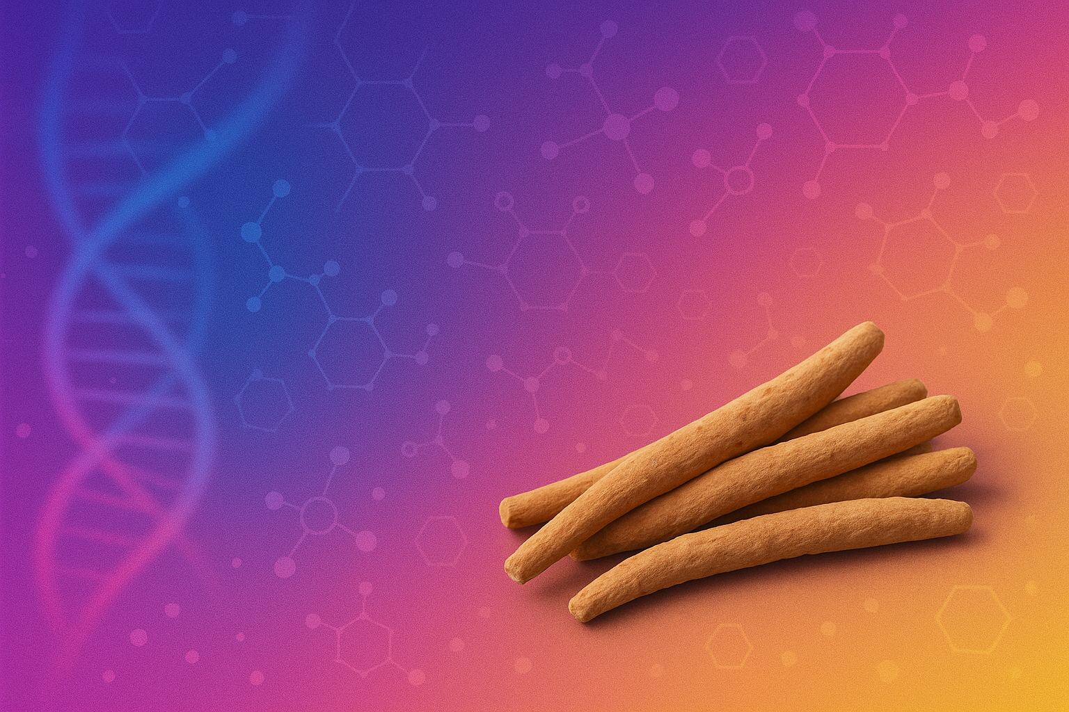 KSM-66 Ashwagandha clinical science banner, 12 randomized controlled trials on stress response and cognitive function