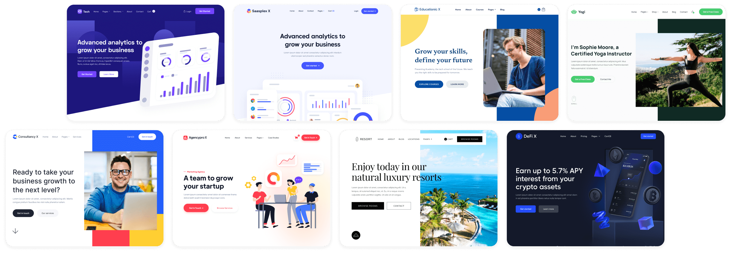 Creativflow X - Brix Templates Banner - Marketing Agency Webflow Template