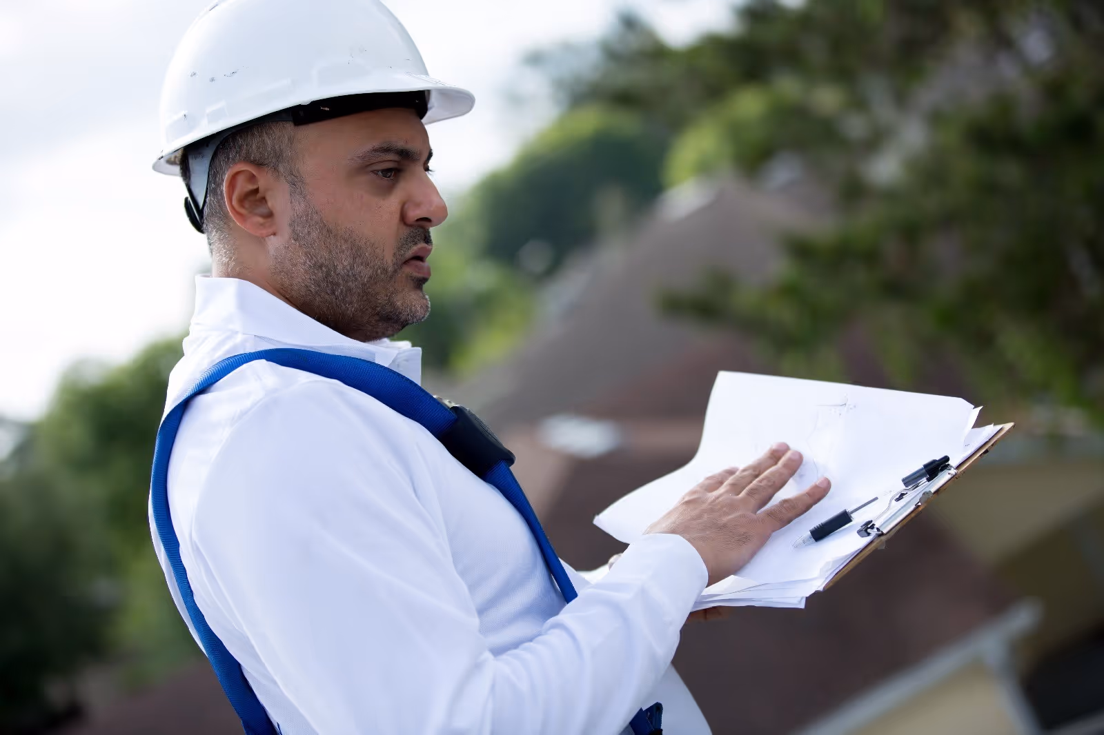 Baker Makarem from Bakertech Services running an audit on-site.