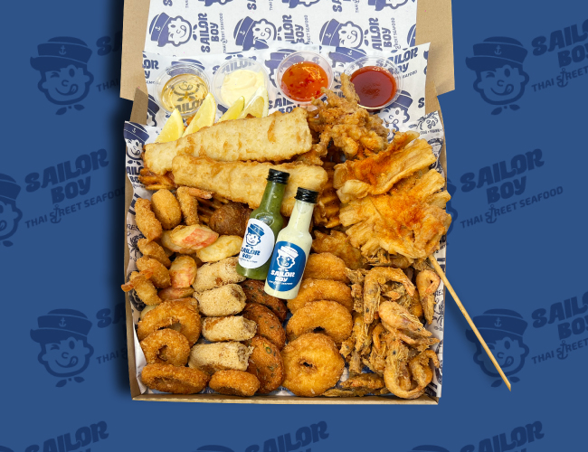 An image of a Fried platter