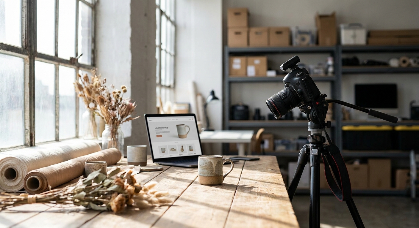 Product photography for e-commerce brands