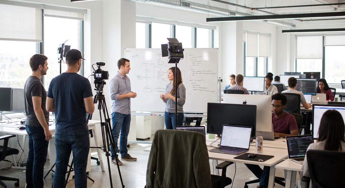 Corporate video production for tech startups